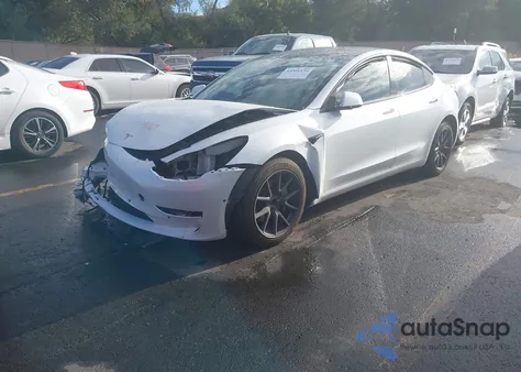 2021 Tesla Model 3 Standard Range Plus Rear-Wheel Drive из США, поврежденный, VIN 5YJ3E1EA8MF045667